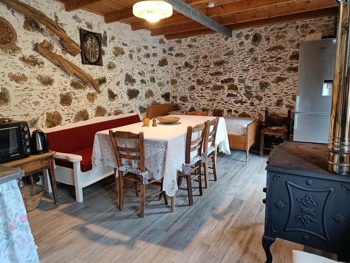 Casa Pappadiana Traditional Stonehouse Villa Kefálion Exteriör bild